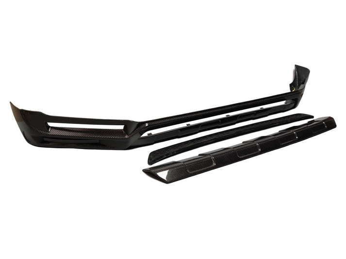 Mercedes-Benz W463A G-Class G500 Brabus Carbon Fiber Front Lip Spoiler with LED